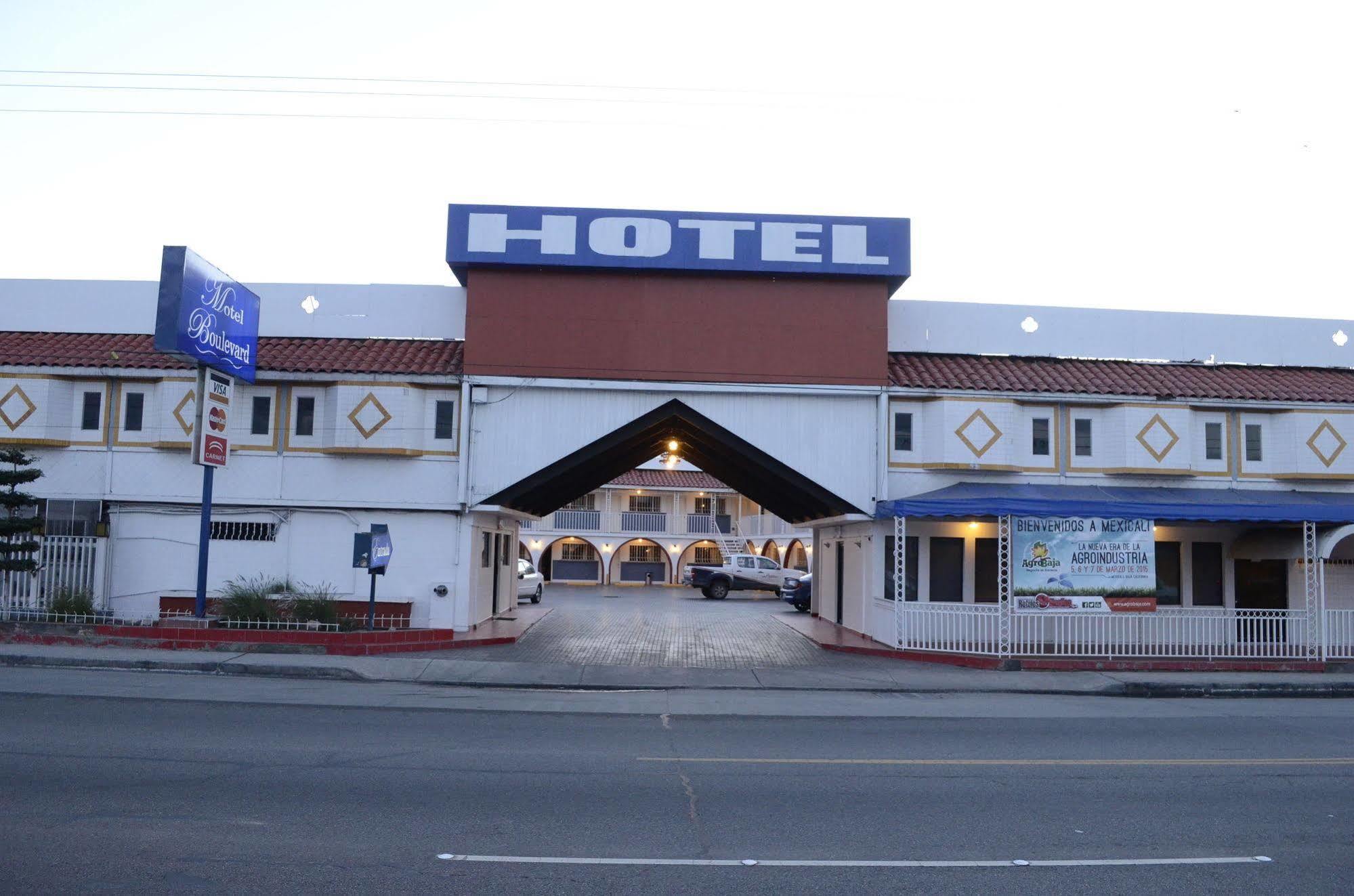 Hotel Boulevard 墨西卡利 外观 照片